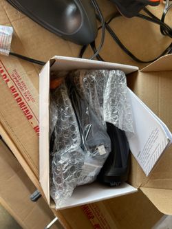 Vacuum Car And Portable Barcode Scanner