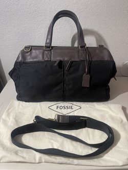 Fossil Defender Framed Duffle Weekender Bag