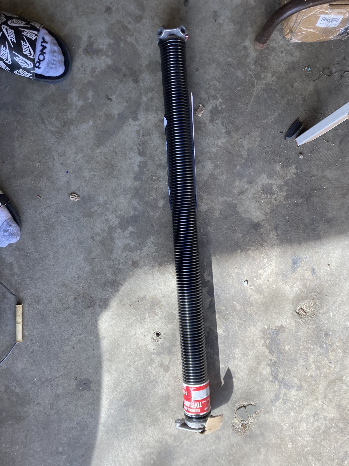 New Garage Door Torsion Spring (only 1)