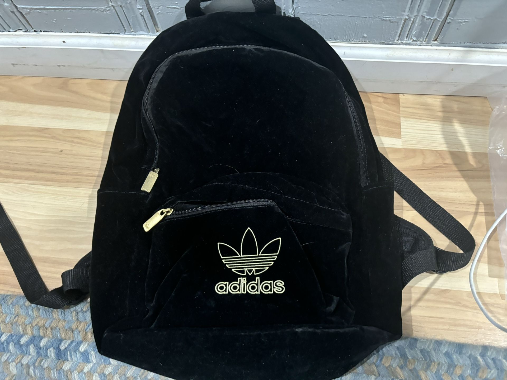 Adidas velvet Backpack. New Retail $69.90