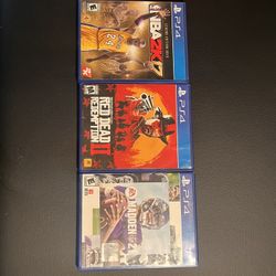 PS4 Games 8$ Each
