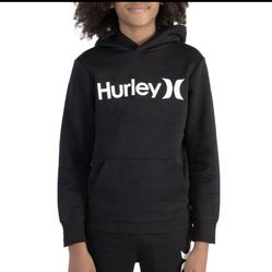 HURLEY BOYS SIZE (M) 10/12FLEECE HOODIE .