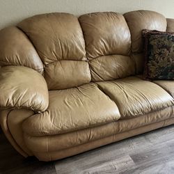Leather Couch