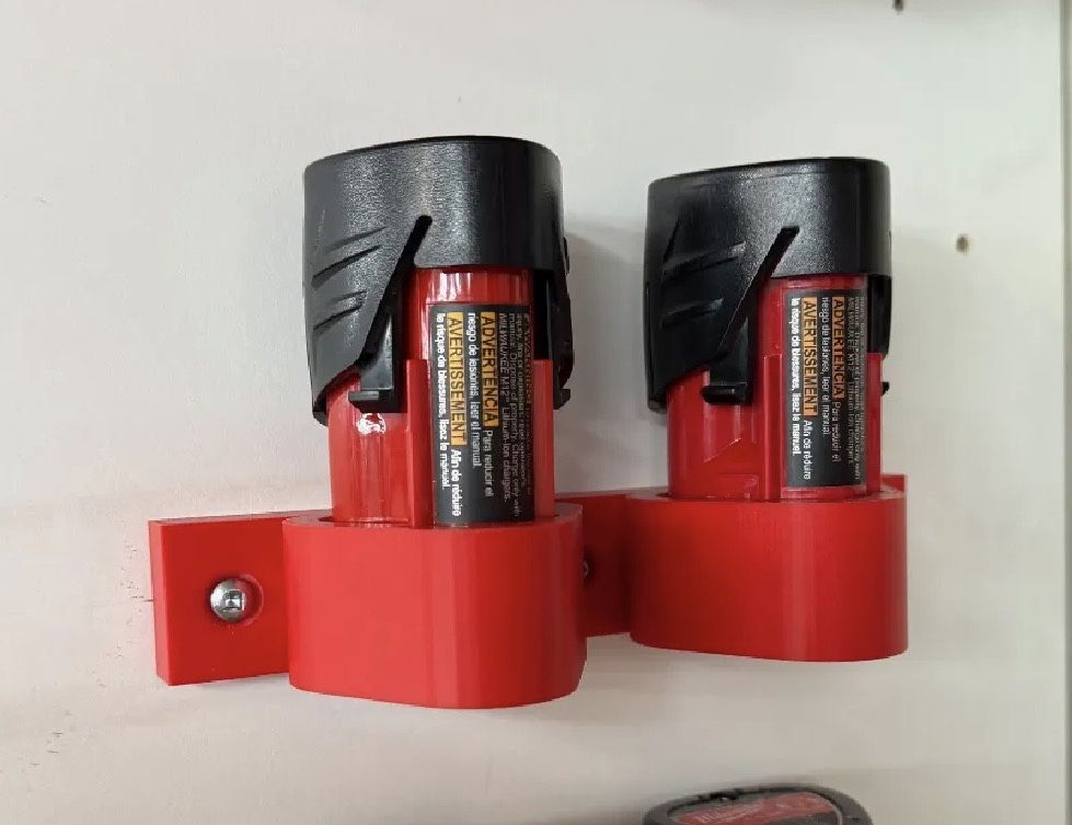 Milwaukee Battery Holder