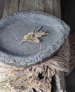 Vintage stone bowl