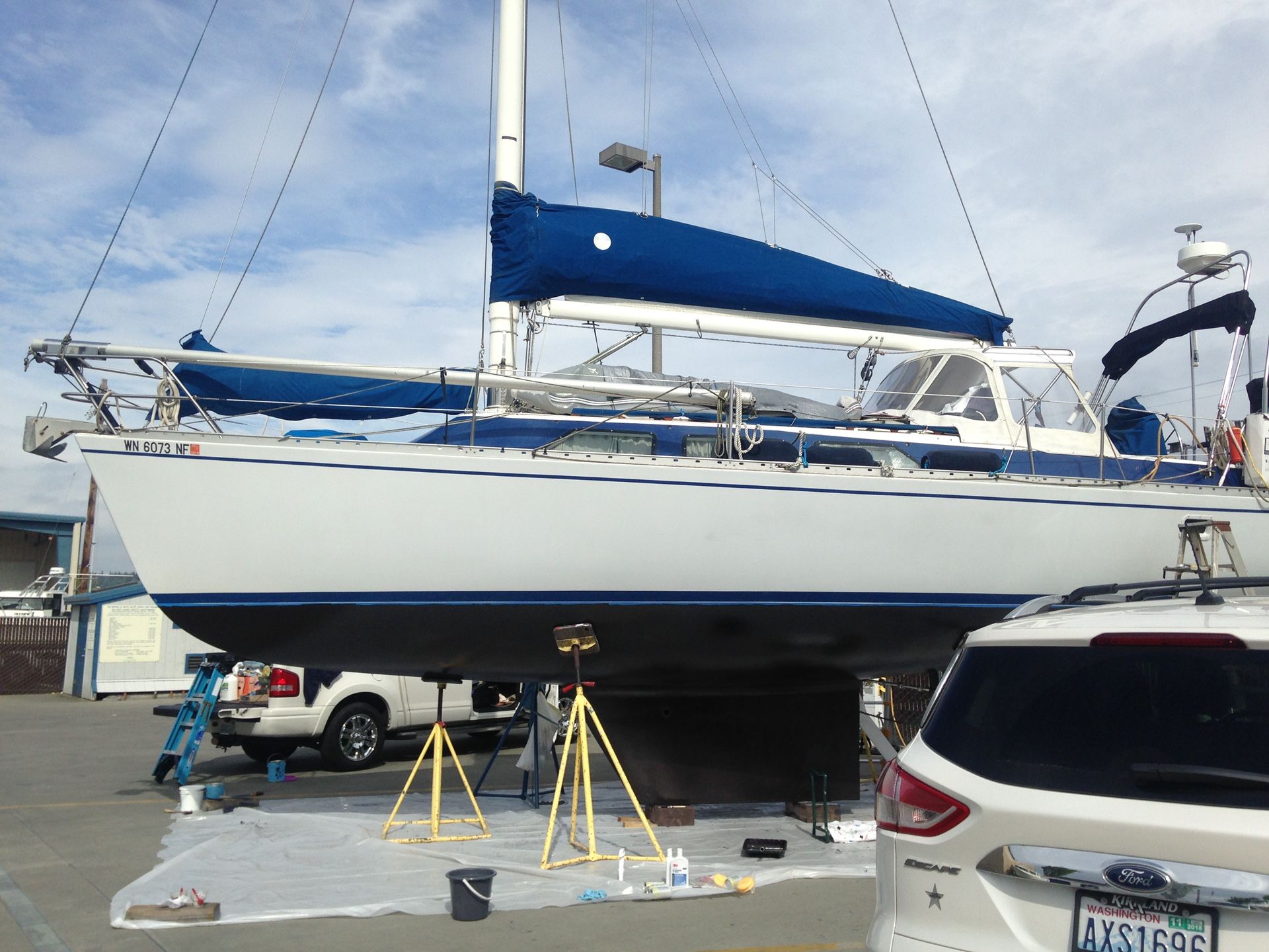 1984 Freedom 32 (Actual length 32’ 8”) Gary Hoyt design