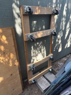 8 wheels pulley