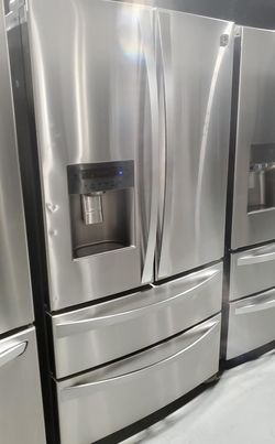 Kenmore 4 Door Stainless Steel Refrigerator Fridge
