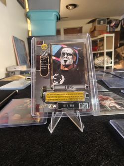 Sting AEW SkyBox Precious Metal Gems Card 070/100