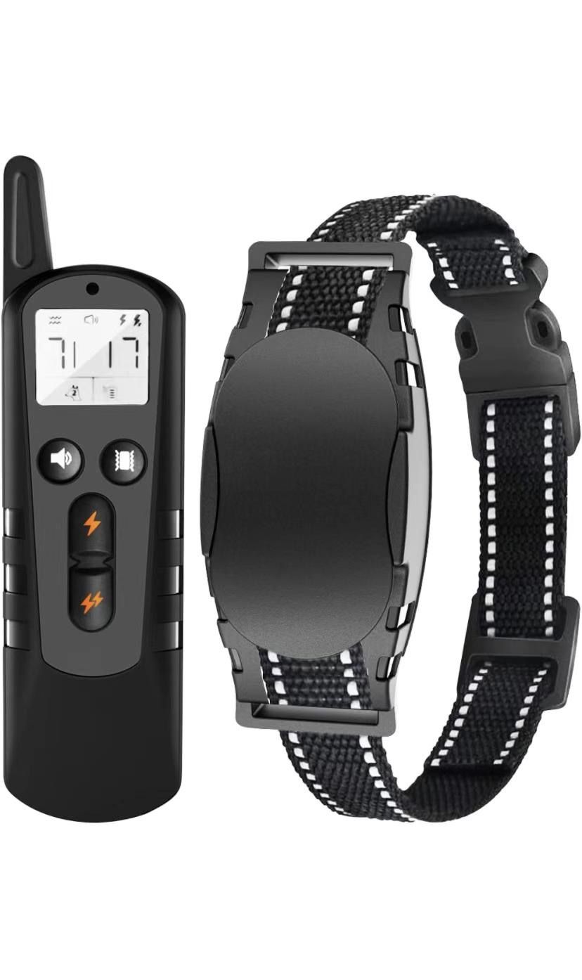 Dog Training Collar,Dog Shock Collar with Remote 1600FT Control Range ,Secure & Adjustable E-Collar for Large, Medium, Small Dogs