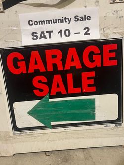 Community Garage Sale
