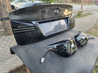 Lexus isf 250 trunk and lights