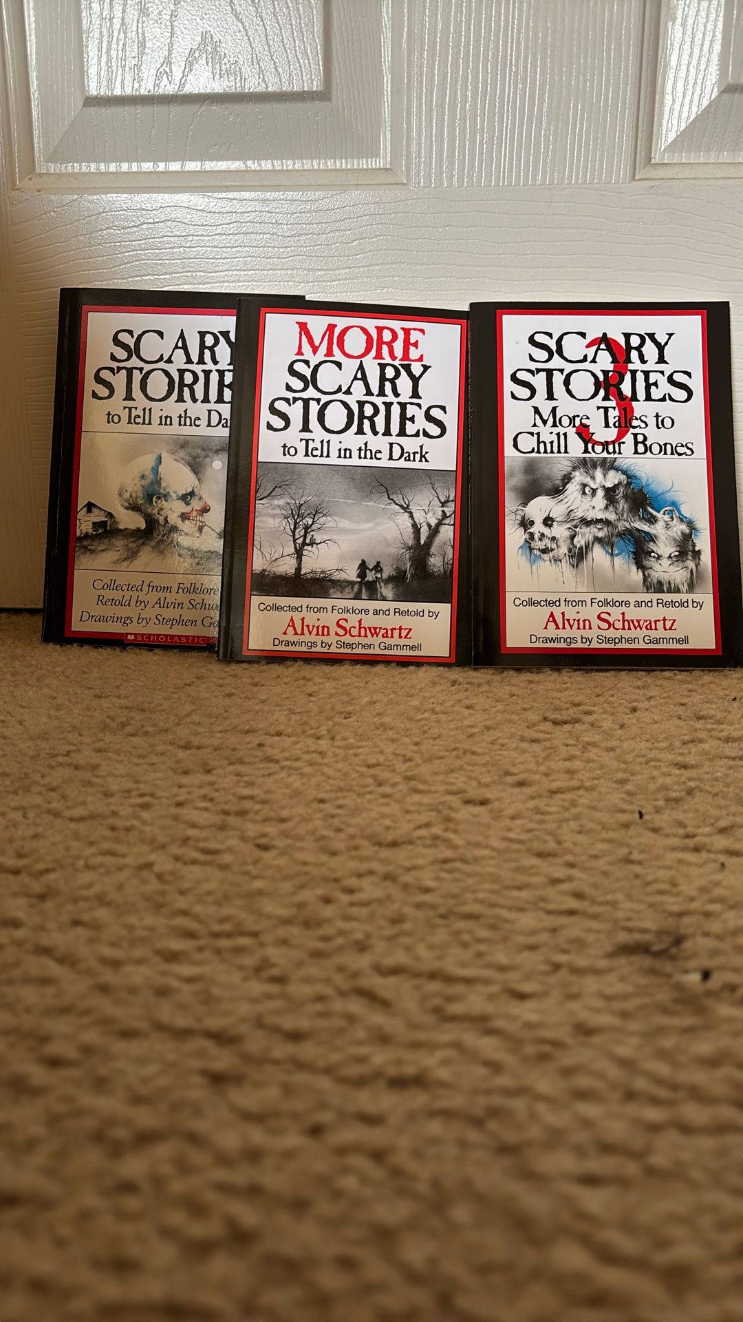 3 Scary Story Books