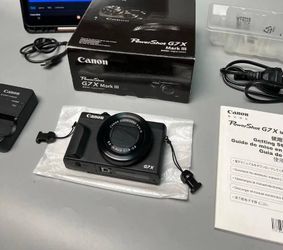Power Shot G7 X Mark III