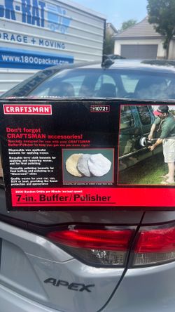 7 inch buffer + extras