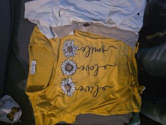 Size 8/10 yellow shirts