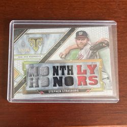 Stephen Strasburg Game Used Patch /36