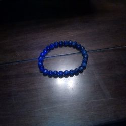 High Quality Blue Kynite Stretch Bracelet