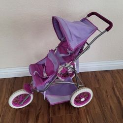 Double DOLL Stroller TOY .