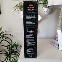 1000 W HPS Dual Arc grow lamp
