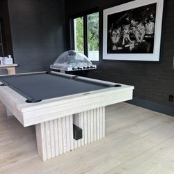 8 Foot Custom Pool Table Brand New includes delivery installation