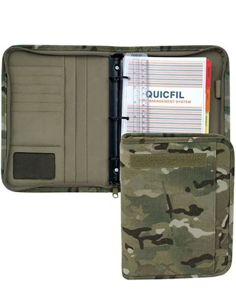 Mercury Tactical Gear Large Multicam Planner - Ring Binder
