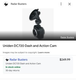 360 uniden Dash cam
