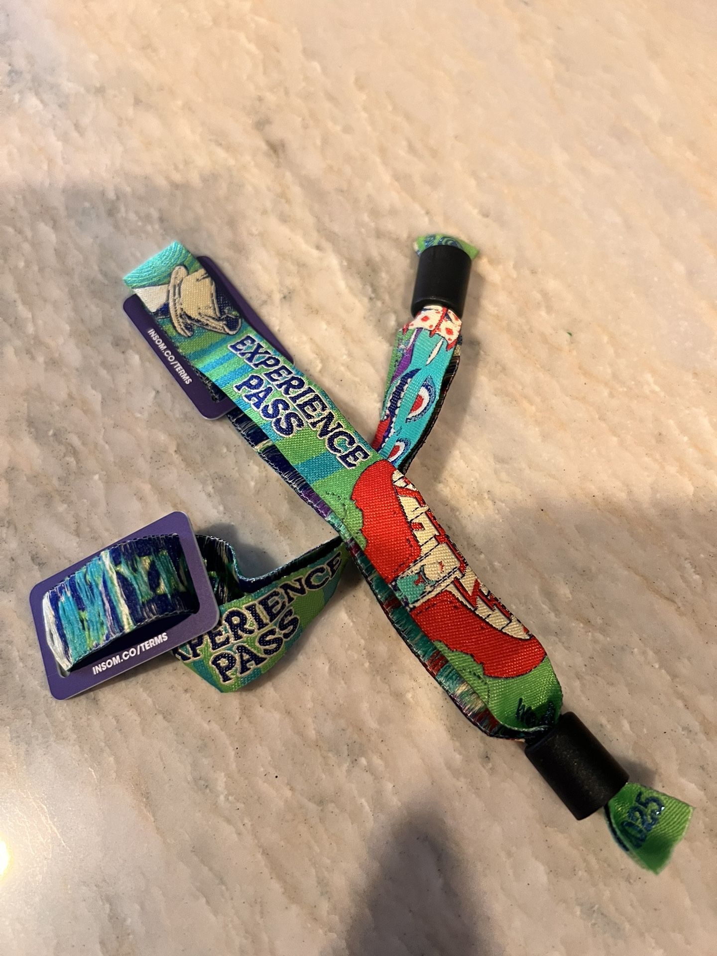 Two 2-Day Beyond Wonderland wristbands