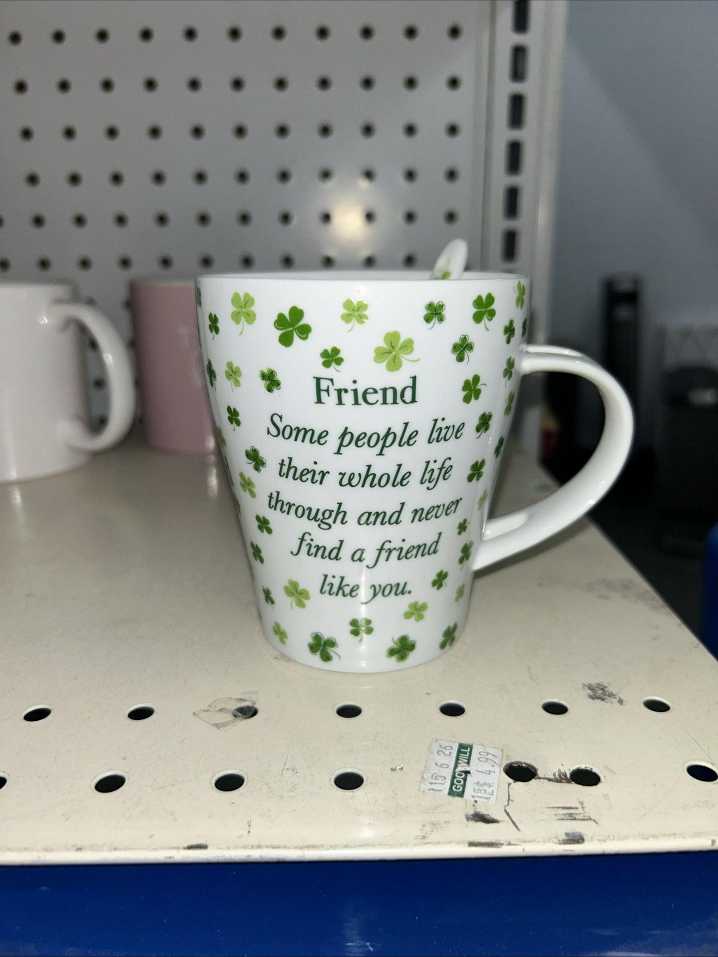 Coffee Mug With Spoon