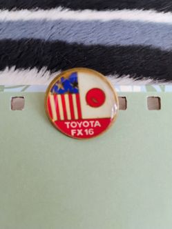Toyota FX lapel pin