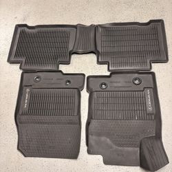 Lexus All‑Weather Floor Liners, Fits Lexus NX 2015-2021