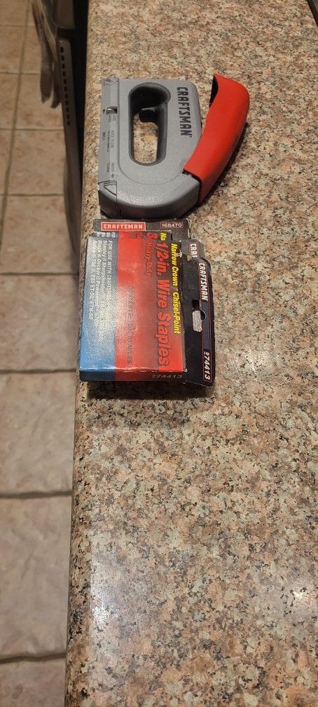 Craftsman Stapler And Staples
