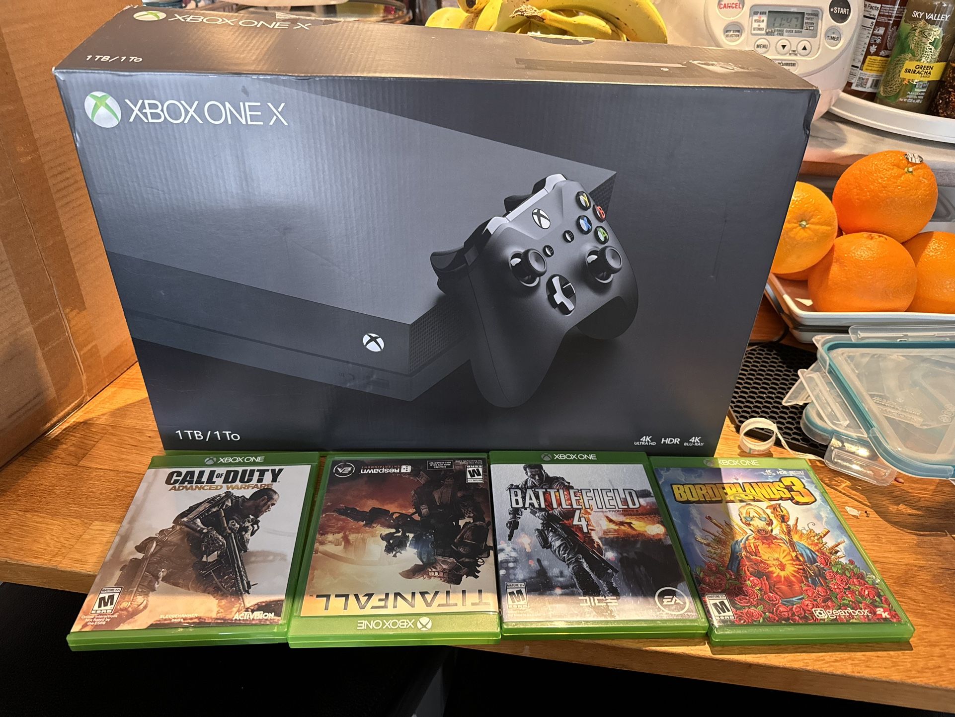xbox one x 1tb model 1787