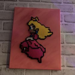 Mario Art Canvas Wall