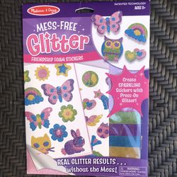 Melissa & Doug Mess-Free Glitter Friendship Foam Stickers