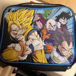 Dragon Ball Z Lunch Box Bag Anime with Zipper and Handle