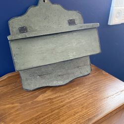 Wooden Mail Holder And Key Holder