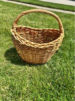 Larger wicker basket