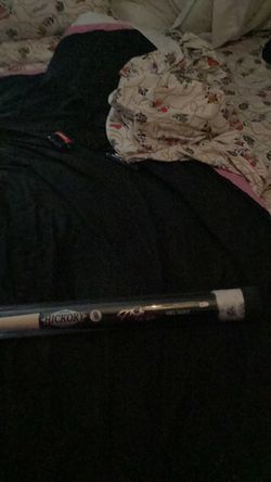 Autographed Mike Trout bat