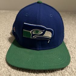 Seattle Seahawks New Era Retro Snapback Hat