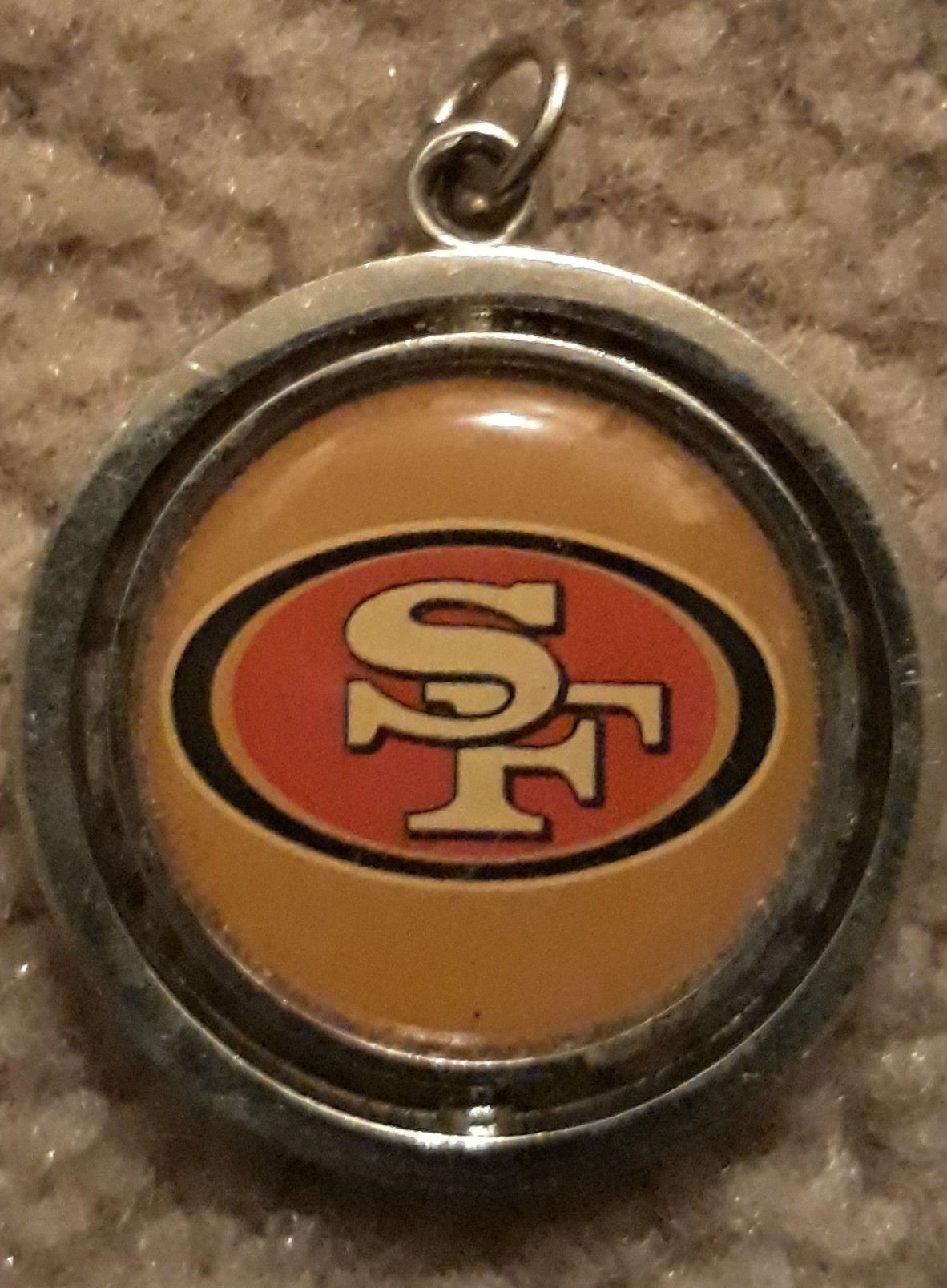 SF 49ers key chain