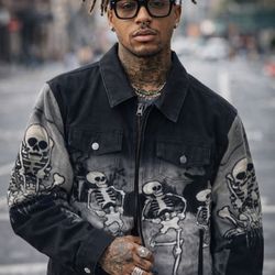 Disney Skeleton dance denim Jacket