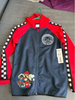 New Mario active sweater size 10/12