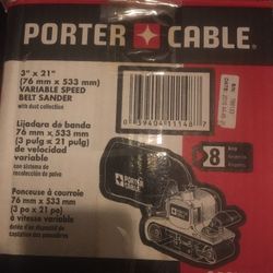 Porter Cable 3”x24” Belt Sander