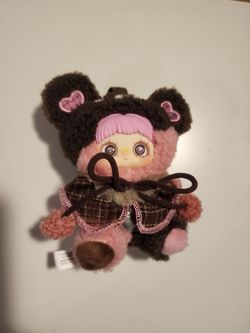 Tiny bear cookie Maymei pink
