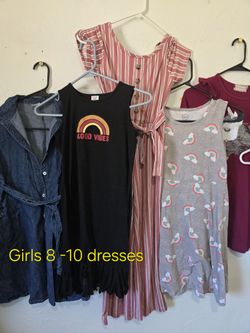 Girls Size 8-10 Dresses