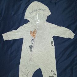 Star Wars Brand 0-3 Outfit