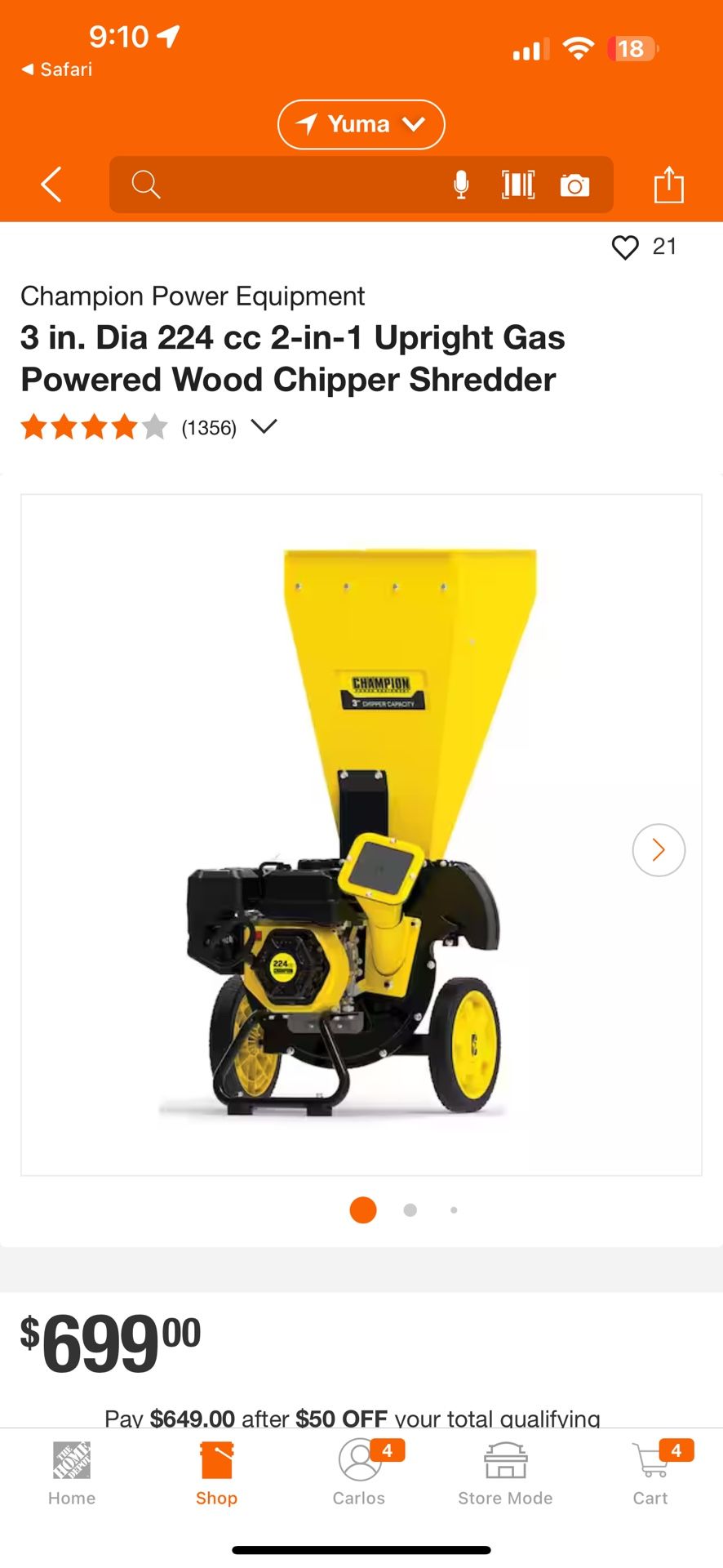 Champion Wood Chipper 