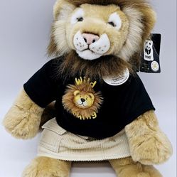 Build A Bear Workshop Plush Lion WWF World Wildlife Fund Stuffed Animal