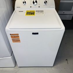 Maytag washing machine, a receipt for a 60-day warranty